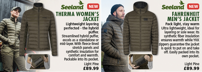 Seeland Therma Women's and Fahrenheit Men's Jackets