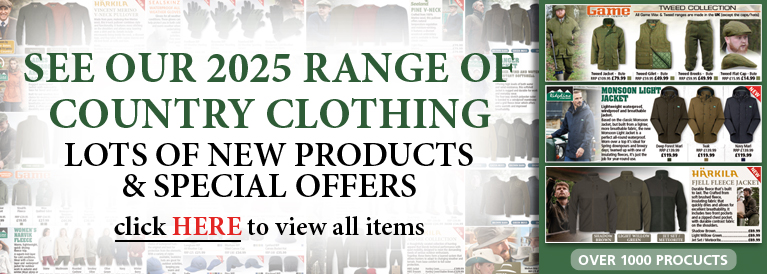 See Our 2025 Range of Country Clothing Banners