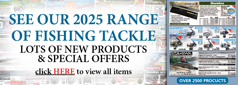 See Our 2025 Range of Fishing Tackle Banners