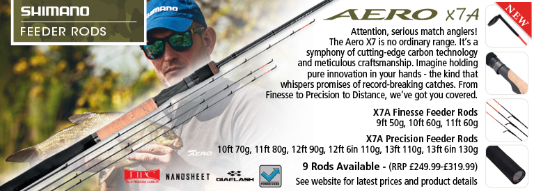 Shimano Aero X7A Feeder Rods
