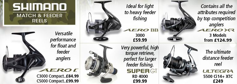 Shimano Match and Feeder Reels