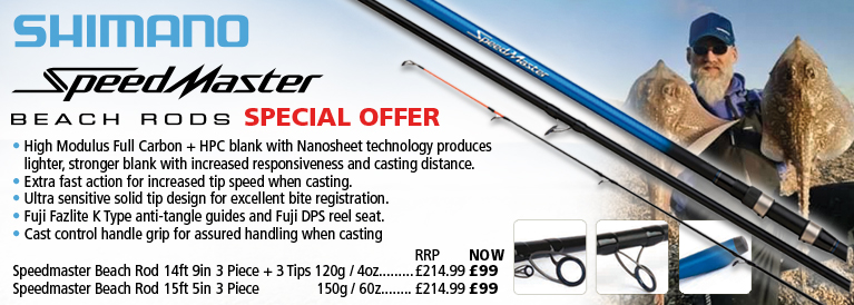 Shimano Speedmaster Beach Rods