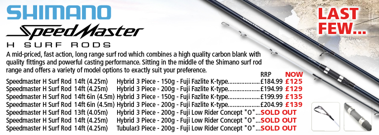 Shimano Speedmaster H Surf Rods