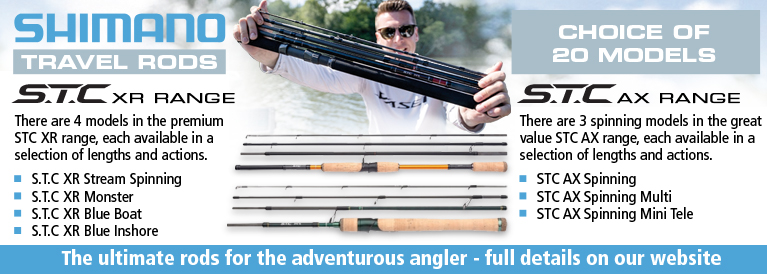 Shimano S.T.C XR and S.T.C AX Travel Rods