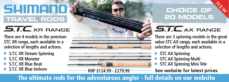 Shimano S.T.C XR and S.T.C AX Travel Rods