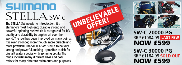 Shimano Stella SW-C Reels