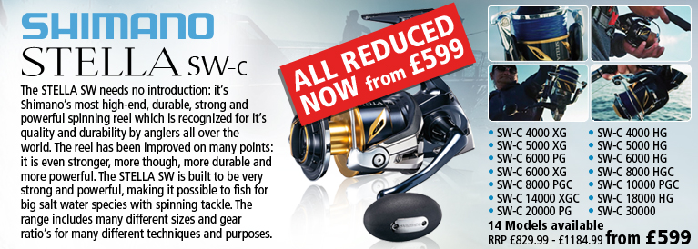 Shimano Stella SW-C Reels