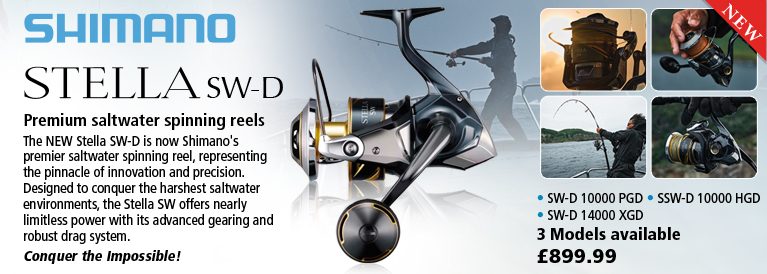 Shimano Stella SW-D Premium Saltwater Spinning Reels