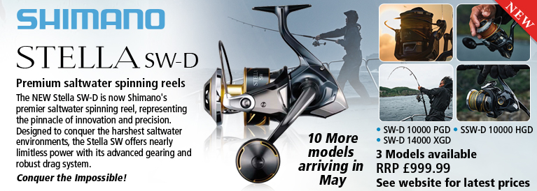 Shimano Stella SW-D Premium Saltwater Spinning Reels