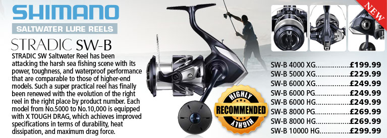Shimano Stradic SW B Saltwater Lure Reels