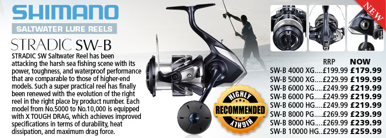 Shimano Stradic SW B Saltwater Lure Reels