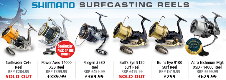 Shimano 4 Reel Specials
