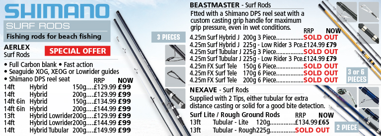 Shimano Surf Rods