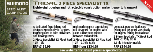Shimano Tribal Specialist TX Carp / Tench 2 Piece Rods