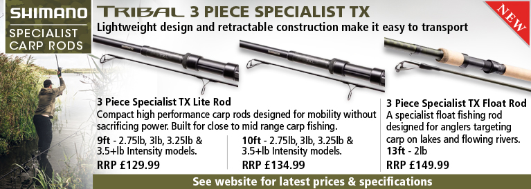 Shimano Tribal Specialist TX Carp / Tench 2 Piece Rods