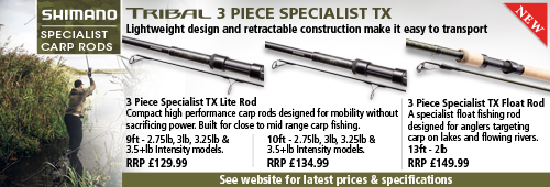 Shimano Tribal Specialist TX Carp / Tench 2 Piece Rods