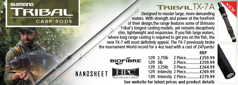 Shimano Tribal TX-7A Carp Rods