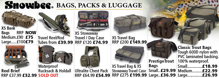 Snowbee Bags, Packs and Cases