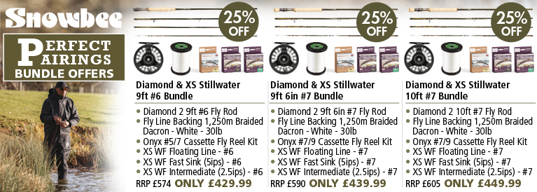 Snowbee Diamond and XS Stillwater Bundles