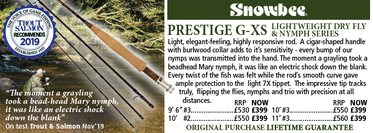 Snowbee G-XS Lightweight Dry Fly & Nymph Series