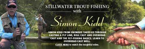 Snowbee Still Water Trout Fishing with Simon Kidd Video