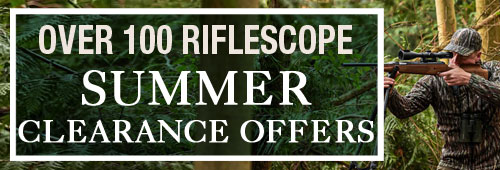 Summer Clearance Offers on Riflescopes