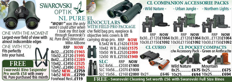 Swarovsi Optik Binoculars