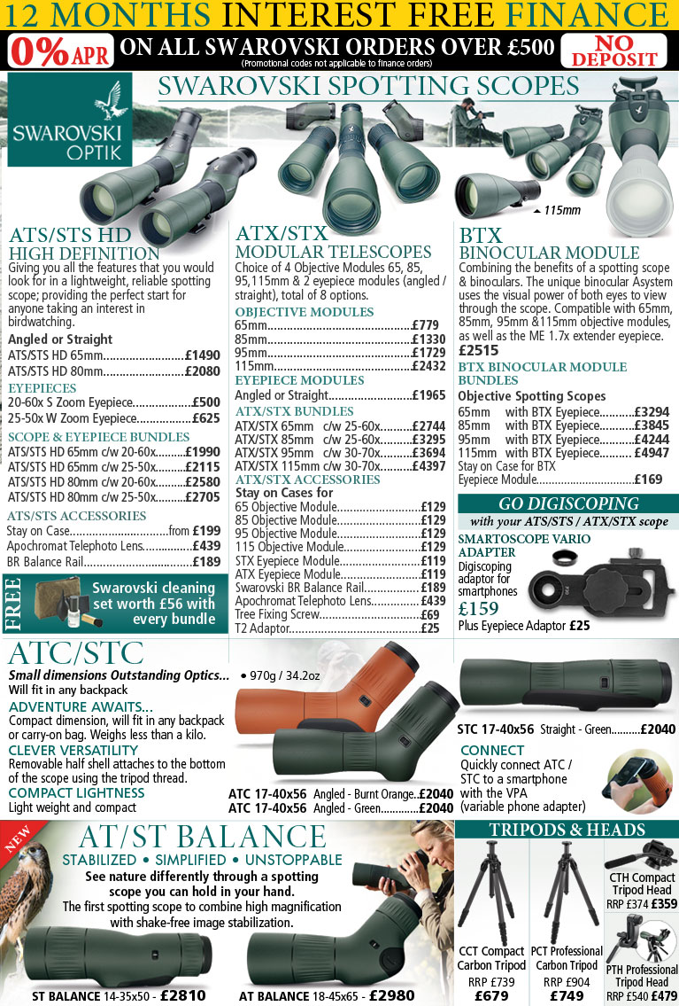 Swarovski Optik Spotting Scopes