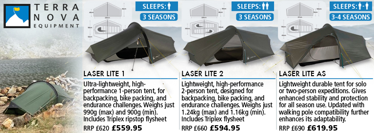 Terra Nova Laser Lite Tent Series