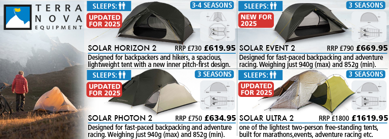 Terra Nova Solar Tent Range