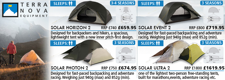 Terra Nova Solar Tent Range