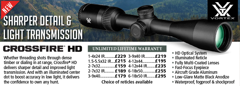 Vortex Crossfire HD Riflescopes