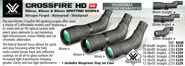 Vortex Crossfire HD Spotting Scopes