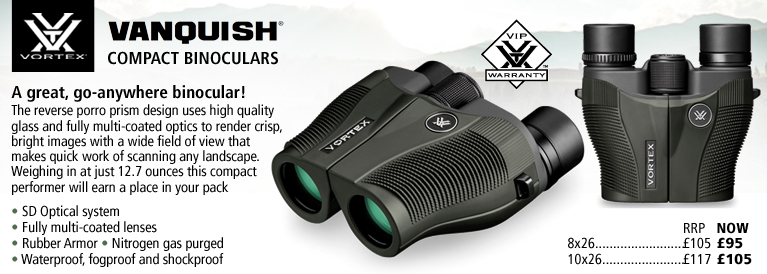 Vortex Vanquish Compact Binoculars