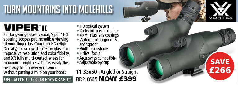 Vortex Viper HD 50mm Spotting Scopes