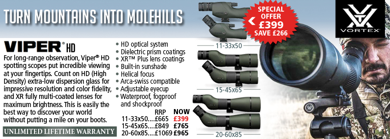 Vortex Viper HD Spotting Scopes