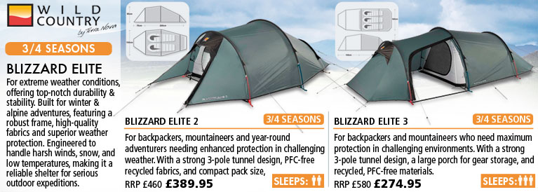 Wild Country Blizzard Elite Tent Series