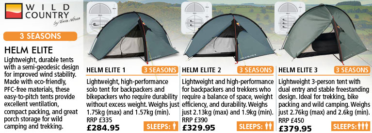 Wild Country Helm Elite Tents