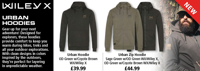 Wiley X Urban Hoodies
