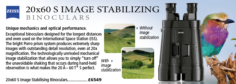 Zeiss 20x60 S Image Stabilizing Binocuars
