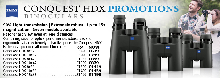 Zeiss Conquest HDX Binoculars Promotions Birding