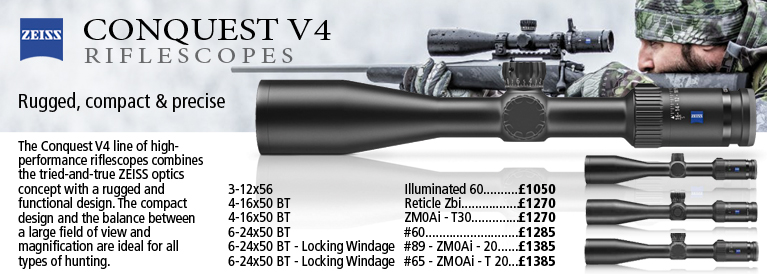Zeiss Conquest V4 Riflescopes