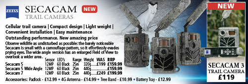 Zeiss Secacam Trail Cameras