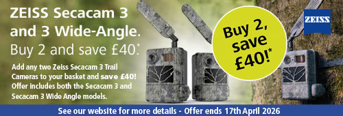 Zeiss Secacam 3 and Secacam 3 Wide Angle Trail camera Offer