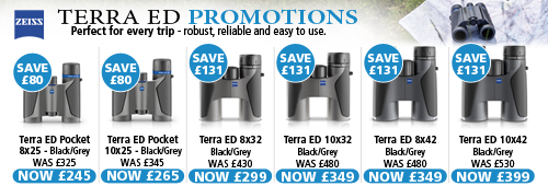 Zeiss Terra ED Black/ Grey Binocular Promotions