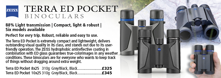 Zeiss Terra ED Pocket Binoculars Birding