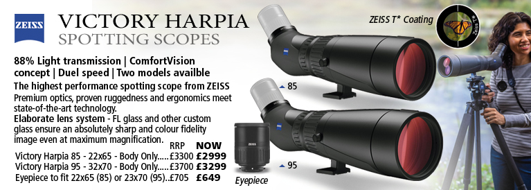 Zeiss Victory Harpia 85 and Victory Harpia 95 Spotting Scopes