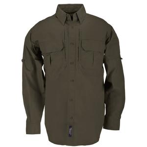 Image of 5.11 Tactical Long Sleeved Cotton Tactical Shirt - Tundra