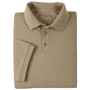 Image of 5.11 Tactical Professional Short Sleeve Polo Shirt - Silver Tan