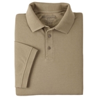 Image of 5.11 Tactical Professional Short Sleeve Polo Shirt - Silver Tan